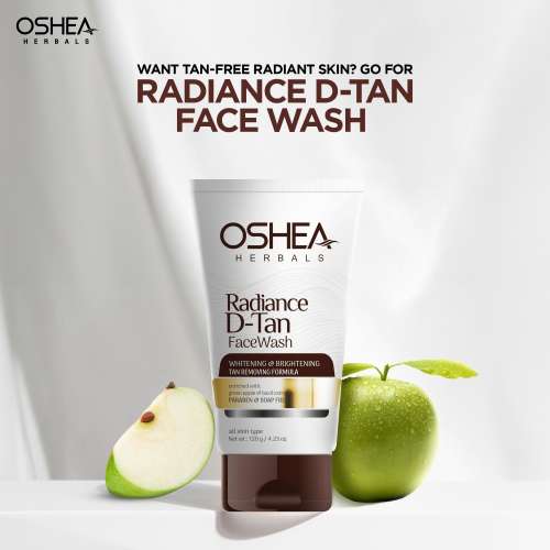 Oshea Herbals: Radiance D-Tan Facewash 120gm