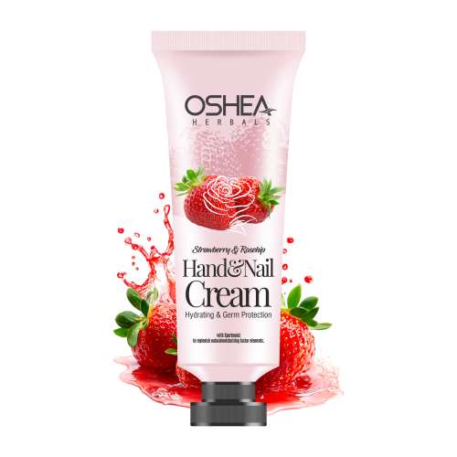 Oshea Herbals: Strawberry & Rosehip Hand Cream & Nail Cream 30gm