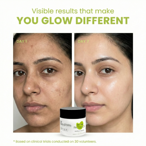 The Skin Story: Hydrating Moringa Face Pack 100gm