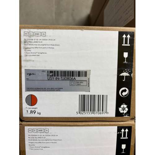 dyson: Airstrait Hair Straightener [BRIGHT NICKLE / BRIGHT COPPER] | Straightens with Air | No Hot Plates, No Heat Damage | Wet-to-Dry Straightener | Combines Drying & Straightening in One Step | Saves Time | Wet & Dry Modes | Suitable for All Hair Types | 2-Yea