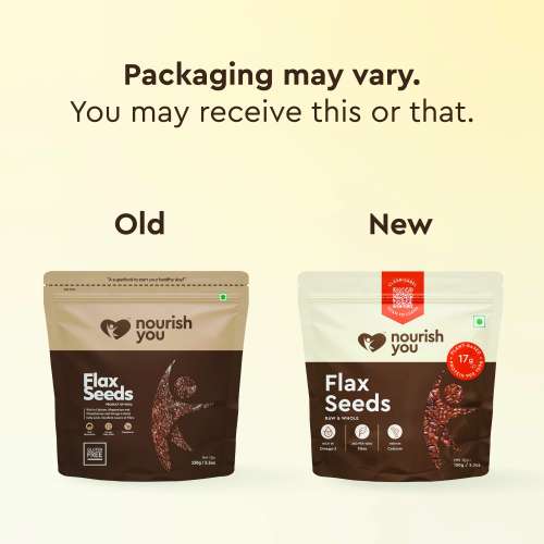 Nourish You: Organic Raw Flax Seeds 150gm