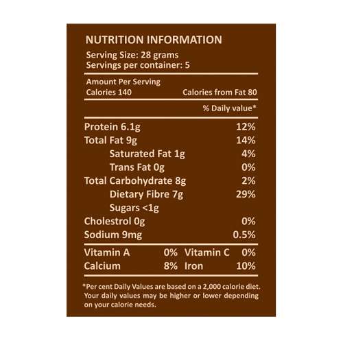 Nourish You: Organic Raw Flax Seeds- Gluten free & Protein rich , Healthy Snacks 250gm