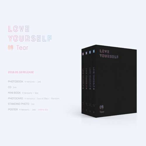 Cokodive: BTS - 3RD FULL ALBUM LOVE YOURSELF TEAR R