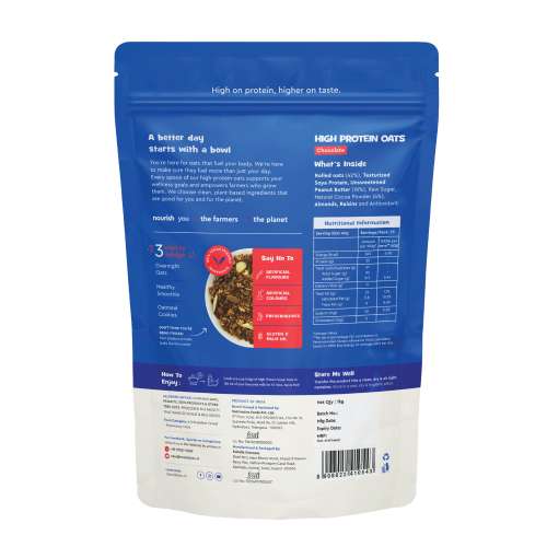 Nourish You: 25g High Protein Chocolate Oats 1kg