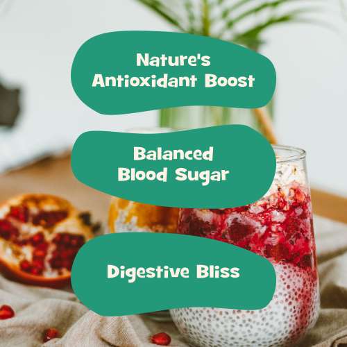 Nourish You: Organic Black Chia Seeds 150gm