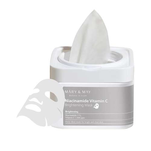 Mary&May: Niacinamide Vitamin C Brightening Mask 30ea/400gm
