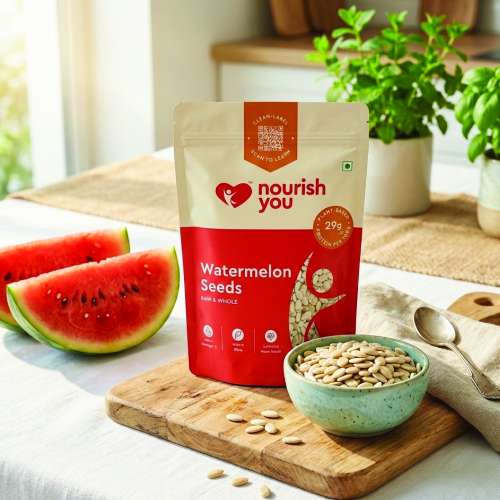 Nourish You: Organic Raw Magaj/Watermelon Seeds | 250gm