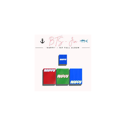 Cokodive: BTS Jin-Happy (1st Solo Album) | Photo Book (Random Ver.)