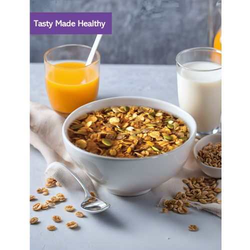 The Snack Company: Crunchy Millet Muesli with Seeds  400gm | 75% Grains, 5 Millets, 8 Grains, 15% Seeds