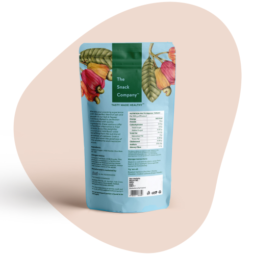 The Snack Company: Nuts Combo: Salt & Pepper Cashew 100gm & Smoky Barbeque Almonds 100gm | Tea Time Snack | Dry-fruit Snacks | Roasted not fried