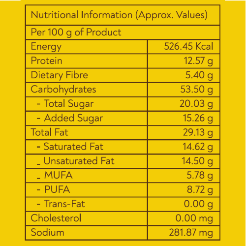 The Snack Company: Ginger Turmeric Cookies  210gm | Healthy Oats and 33% Seeds Cookies - Biscuits