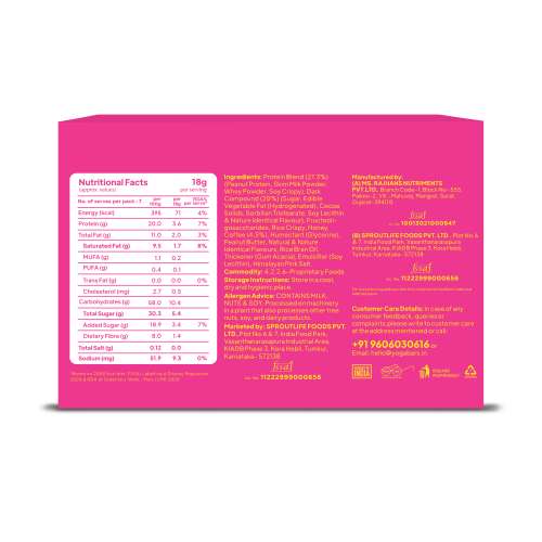 Yogabar: Protein Mini Combo Pack | Coffee Crush & Choco peanut butter | Pack of 24 Each