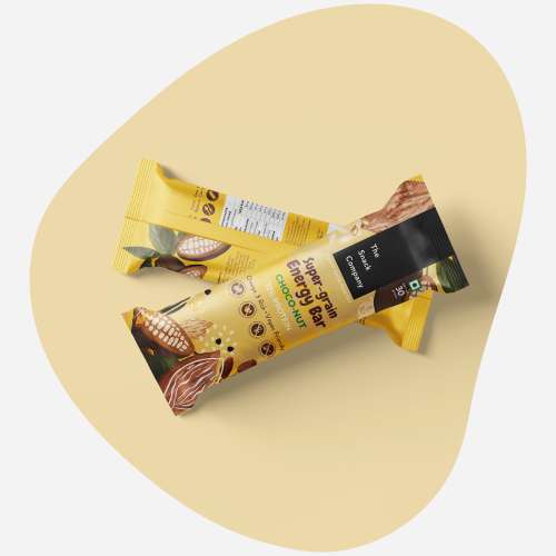 The Snack Company: Choco Nut Energy Bar 30gm Pack of 7