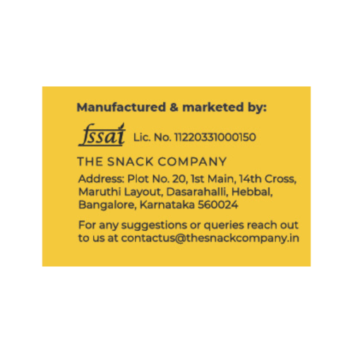 The Snack Company: Protein Oats - Banana Bread | 20gm Protein | 6gm Fibre | 60gm