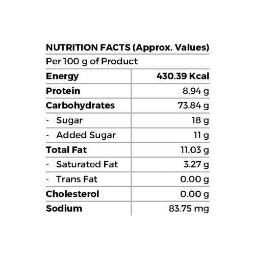 The Snack Company: Cocoa Oat Clusters with Ragi Flakes  400gm | 52% Ragi Flakes, 29% Grains, 7% Nuts, Seeds and Dry-fruits
