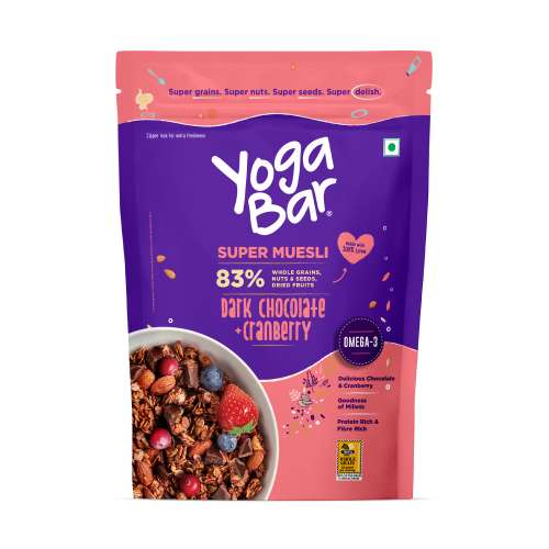 Yogabar: Dark Chocolate Muesli 700gm Pack of 2