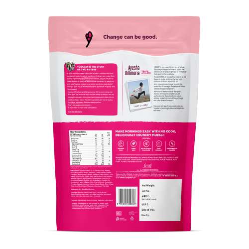 Yogabar: Fruit and Nut Muesli 700gm Pack of 2