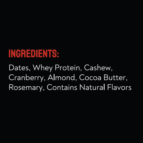 The Snack Company: Cranberry Protein Bar 50gm  Pack of 2| 100% Whey Protein Bar | 25% Protein in every serve