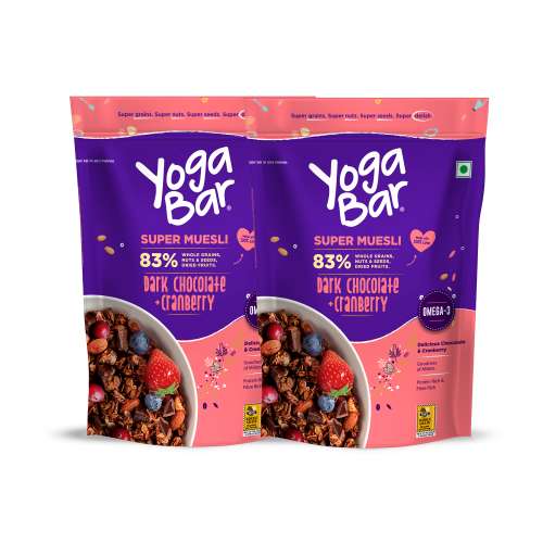 Yogabar: Dark Chocolate Muesli 700gm Pack of 2