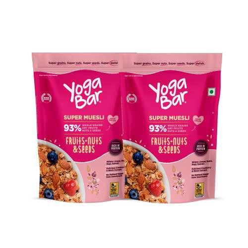 Yogabar: Fruit and Nut Muesli 700gm Pack of 2