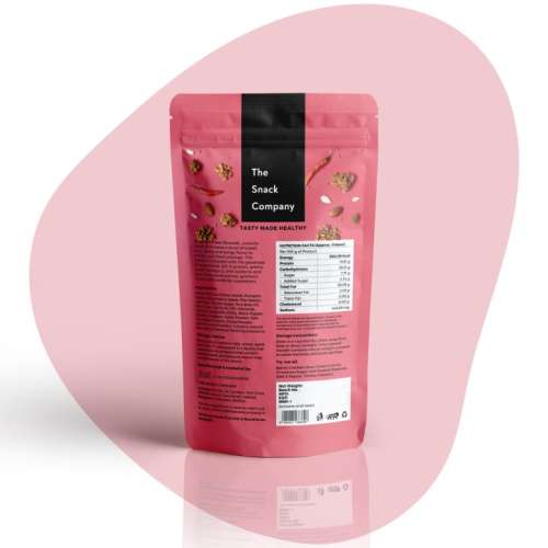 The Snack Company: Snacks Combo: Cheddar Cheese Makhana & Peri Peri Seed Cluster (20gm+100gm)