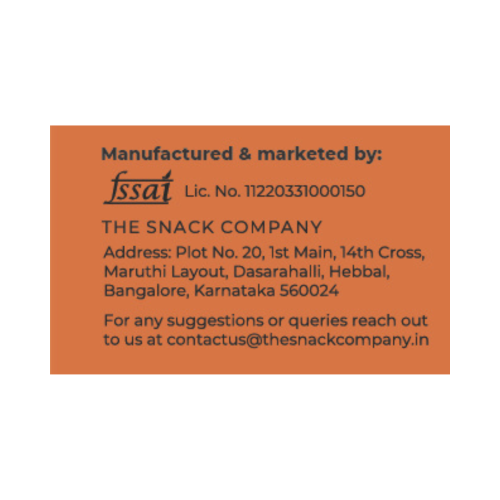 The Snack Company: Protein Oats - Cinnamon Spice | 20gm Protein | 6gm Fibre |60gm