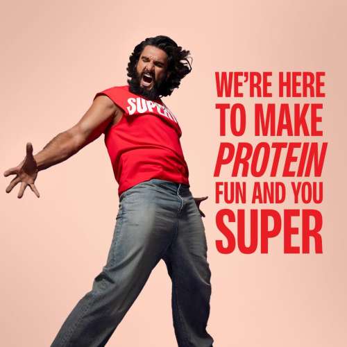 SuperYou: Chocolate Protein Wafer Bars (Pack of 1)|10gm Protein, 3gm Fiber, No Added Sugar|Yeast Fermented Protein|Energy Bars|Crunchy Wafer Bar|100% Vegetarian|No Palm Oil|40gm