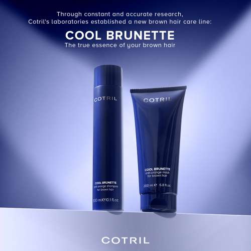 Cotril: Cool Brunette Anti-Orange Mask For Brown Hair 200ml
