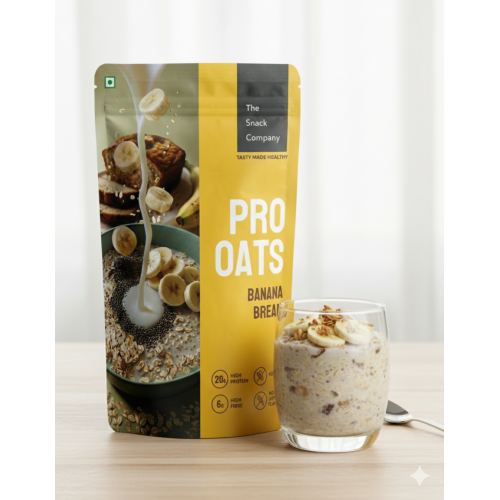 The Snack Company: Protein Oats - Tropical Combo | | 20gm Protein | 6gm Fibre  |Pack of 3