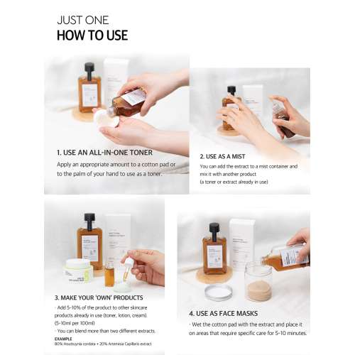 Beauty of Majesty: Just One Diospyros Kaki Calyx Extract 150ml