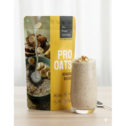 The Snack Company: Protein Oats - Tropical Combo | | 20gm Protein | 6gm Fibre  |Pack of 3