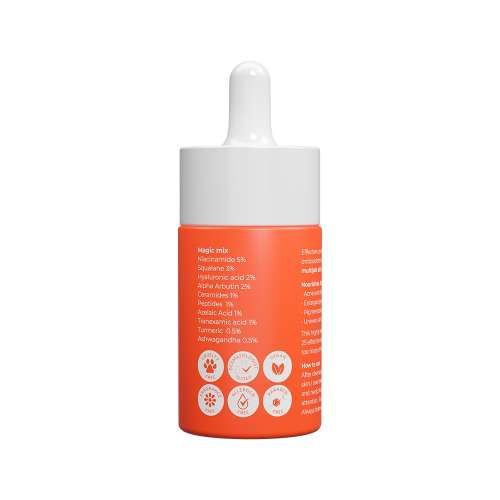 Skinvest: CEO Multi-Active Serum for Acne, Pigmentation & Pores | 25 Clinically Proven Actives with 5% Niacinamide, Peptides & Alpha Arbutin | Lightweight, Non-Sticky & Barrier-Safe | 30ml