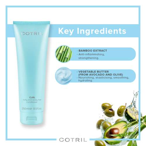 Cotril: Curl Curly And Wavy Hair Conditioner 250ml