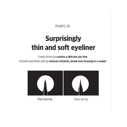 Beauty of Majesty: Wonderproof Pen Eye Liner #01 Wonder Black 0.5gm