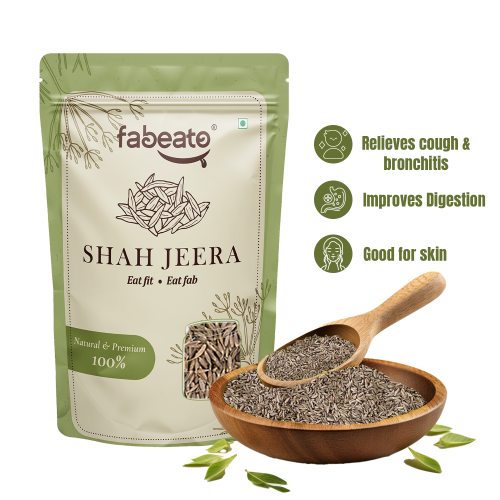 Fabeato: Natural Premium Fresh Shah Jeera 200gm Pack of 3