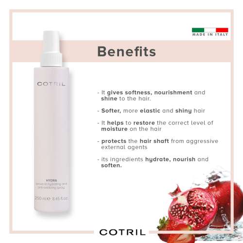 Cotril: Hydra Leave-In Hydrating And Anti-Oxidizing Spray 250ml