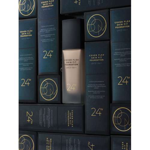 Beauty of Majesty: Cover Flex Skin Fit Foundation #23 Natural Beige 30ml
