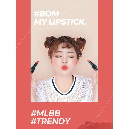 Beauty of Majesty: My Lipstick #810 My Brick Red 3.5gm