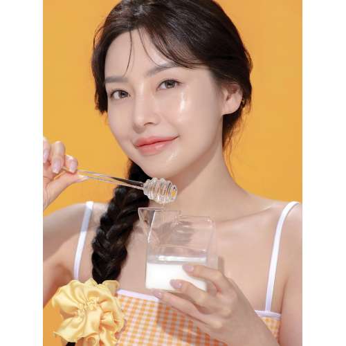 Beauty of Majesty: Honey And Milk Vitamin Mask - Brightening 25gm x 10ea