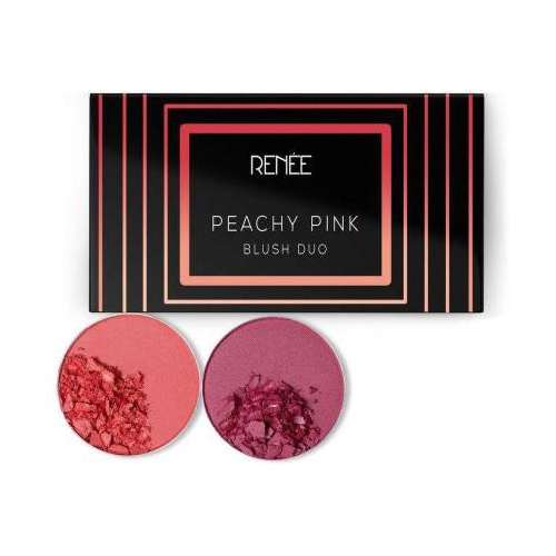 Renee Cosmetics: Peachy Pink Blush Duo - 8gm