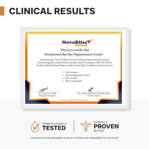 Dermatouch: Bye Bye Pigmentation Cream 20gm