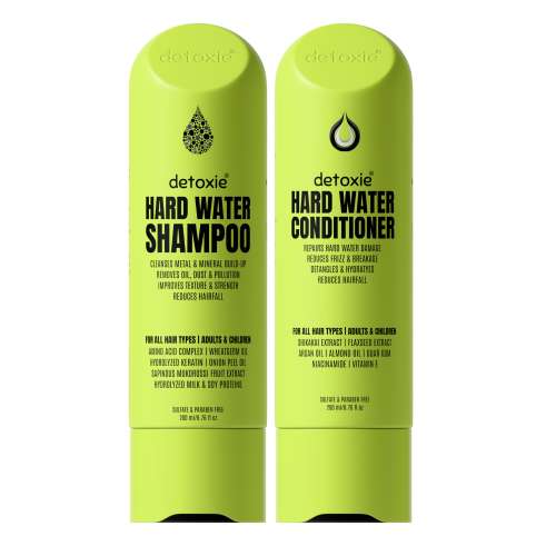 Detoxie: Detoxie Hard Water Repair Combo  | Shampoo 200ml + Conditioner 200ml Each