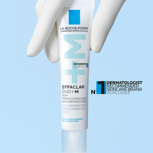 La Roche-Posay: Effaclar Duo+M Gel with Salicylic acid, Anti-Acne Moisturiser for Acne-Prone Skin 40ml