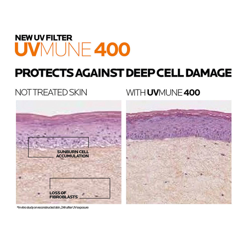 La Roche-Posay: Anthelios UVMUNE400 Invisible Fluid SPF50+ Ultra-light Sunscreen for Sensitive Skin 50ml