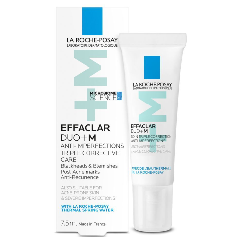La Roche-Posay: Effaclar Duo+M Gel with Salicylic acid, Anti-Acne Moisturiser for Acne-Prone Skin 7.5ml