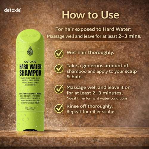 Detoxie: Hard Water Shampoo 200ml