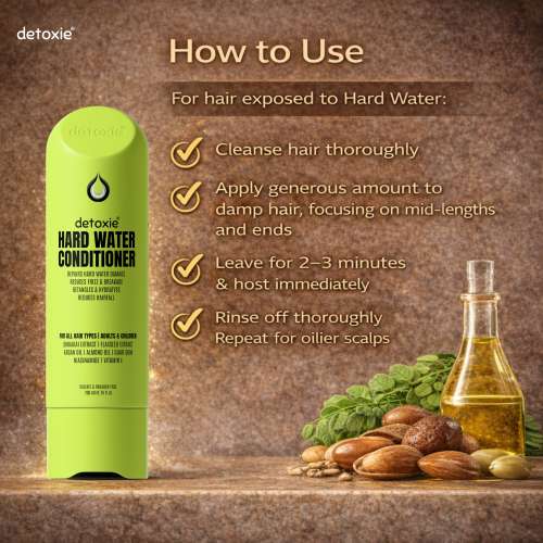 Detoxie: Frizz Control & Hard Water Repair Hair Conditioner 200ml