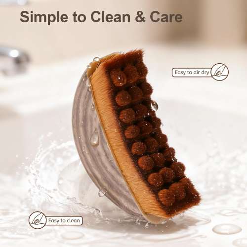 kindlife: Lymphatic Drainage Brush & Gua Sha | Face Sculpting, De-Puffing & Jawline Definition Tool