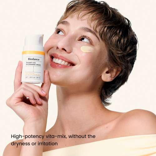 Biodance: Radiant Vita Niacinamide Cream | Brightening Moisturizer | Dark Spot Care | Even Skin Tone | 50ml