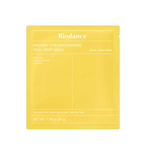 Biodance: Radiant Vita Niacinamide Real Deep Mask  34gm*1ea
